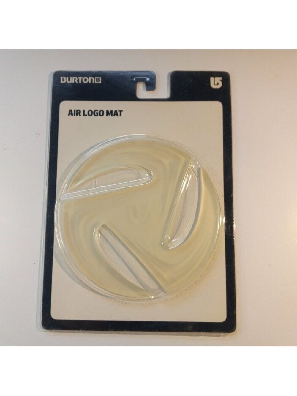 Burton Snowboard Air Logo Mat Stomp Pad Clear Self Adhesive New Original Wrap